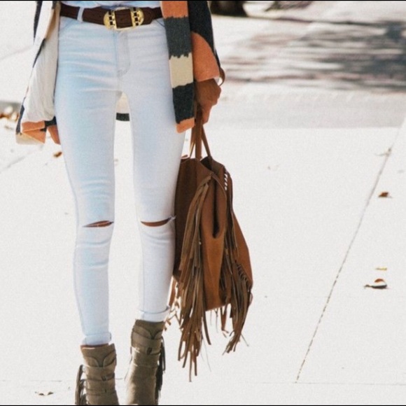 jeans west white jeans